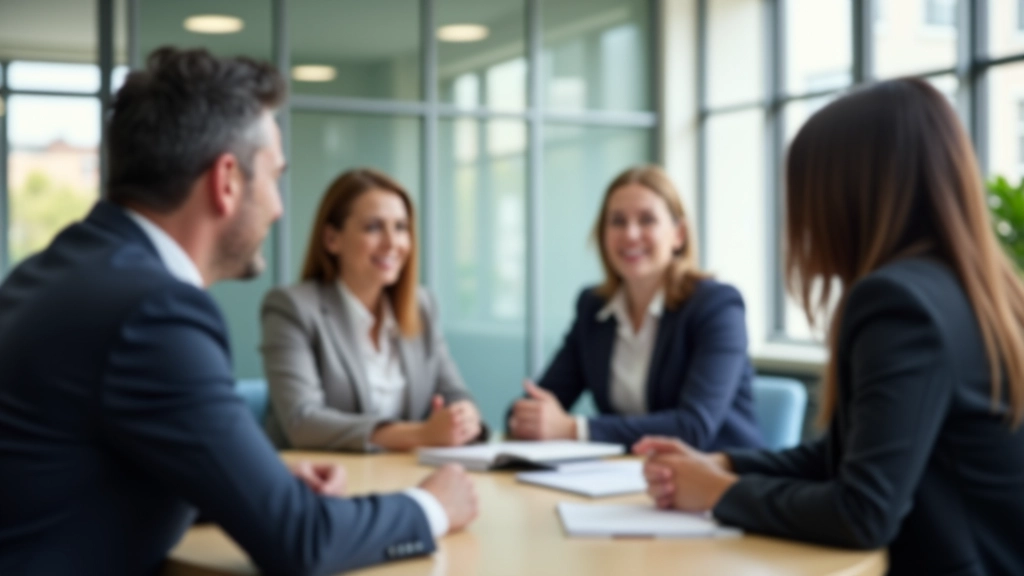 Professionisti in riunione di lavoro